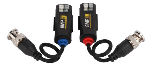 Balun De Vídeo Hd, 1 Par, 4k, 8 Mp, 1080p, Protección Pasiva