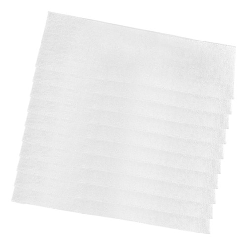 10 Piezas De Almohadillas De Microfibra Para Fregona De