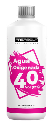 Agua Oxigenada Pasarela Vol 40 - 960cc