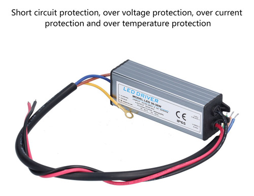 Imagen 10 de 10 de Led Driver 900ma Safe Waterproof Lámpara De Tamaño Pequeño