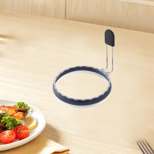 Frigideira De Ovo Fritar O Ovo Maker, Fácil De Limpar Preto