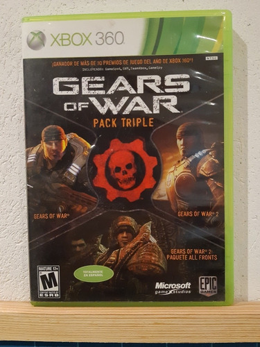 Gears Of War 1 Y 2 Xbox 360 Original