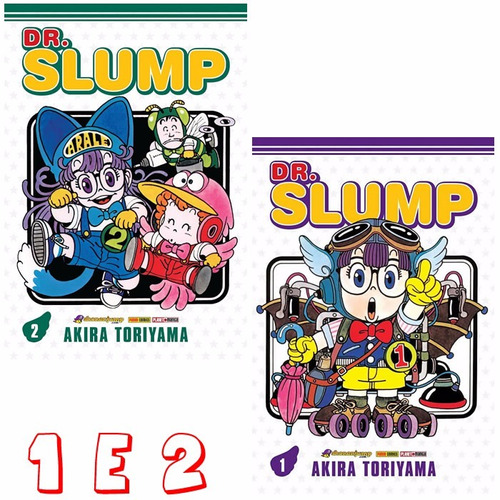 Dr Slump 1 E 2! Mangá Panini! Lacrado E Novo!