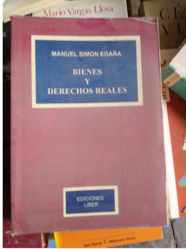 Bienes Y Derechos Reales, Manuel Egaña