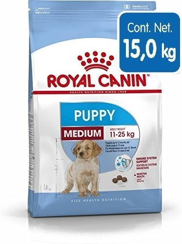 Royal Canin Medium Puppy (cachorro Raza Mediana) X 15kg Caba