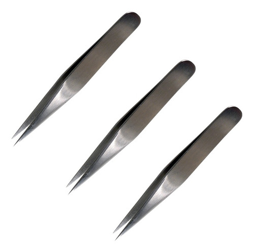 Pinza De Depilar Suiza Mini En Punta Pelos Encarnados X3 Uni