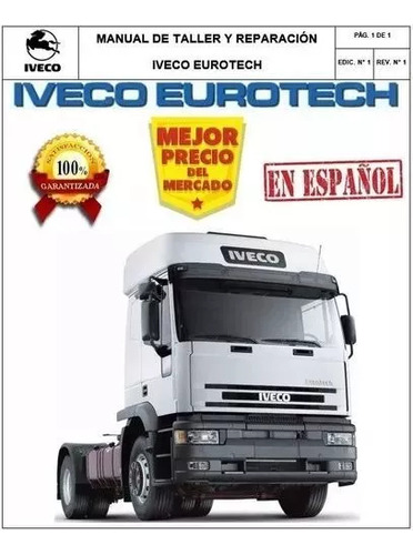 Manual Taller Servicio Reparacion Iveco Eurotech Original