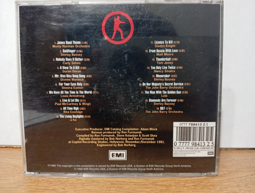 The Best Of James Bond 30th Anniversary Collection Cd Estándar (Usado)