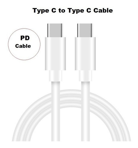 Cable  Tipo C A Tipo C Maxima Calidad Carga Rapida