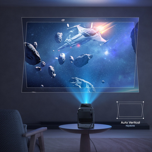 Proyector Hy500 Max Android 4k 13 Wifi Bt 5 1080p Negro
