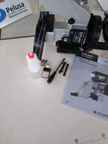 Imagen 4 de 10 de Maquina De Coser Cerrar Bolsa Bolsera Siruba 12v