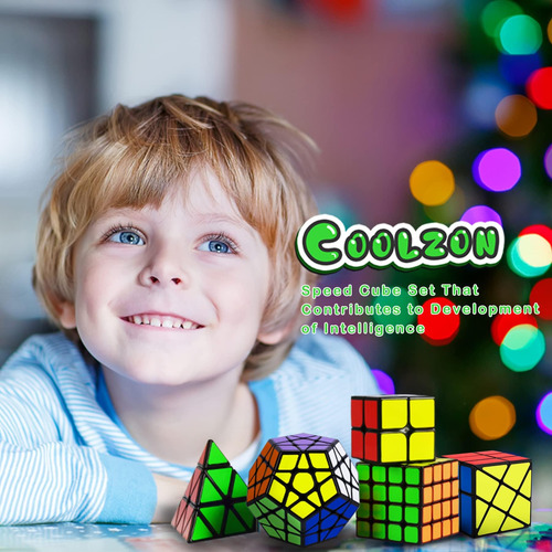 Speed ??cube Set, Puzzle Cube, Magic Cube 2x2 4x4 Pyraminx P