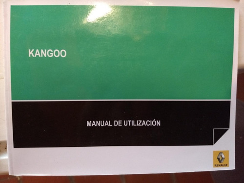 Manual De Uso Y Mantenimiento Original Renault Kangoo Fase 2