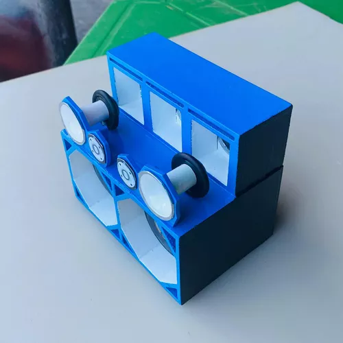 Mini Paredão Modelo Porta-malas, Caixa De Som C/ Bluetooth