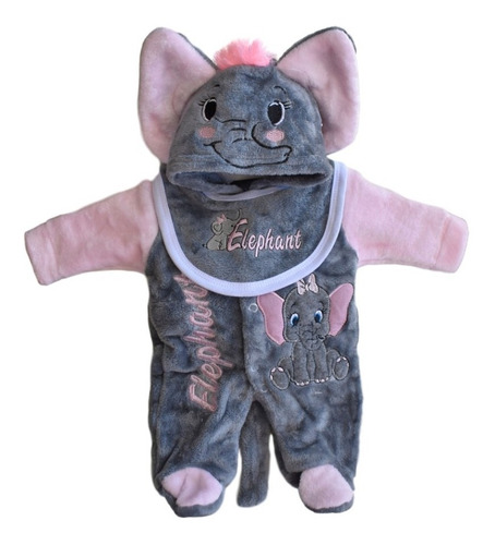 Imagen 1 de 1 de Mameluco Pijama Para Bebé De Figura Recien Nacido