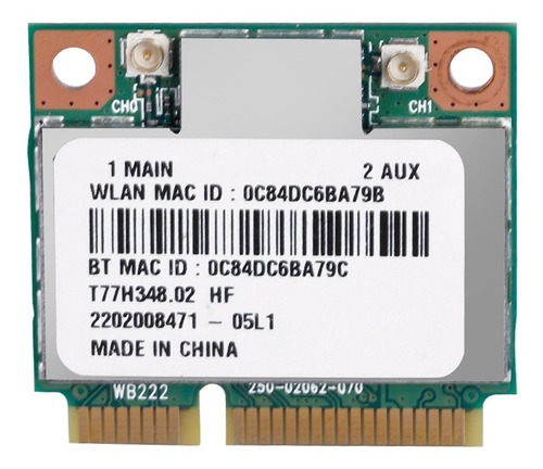 Red De Doble Banda 2.4g/5ghz Ar5b22 300mbps Bluetooth 4.0