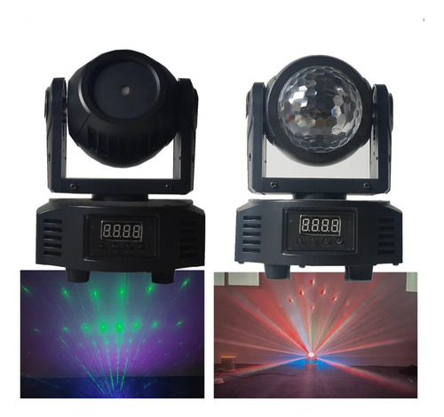 Moving Head Led Durawell Hy-58c 40w Rgbw Auto/dmx 127/220v