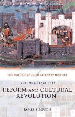 Libro The Oxford English Literary History: Volume 2: 1350...