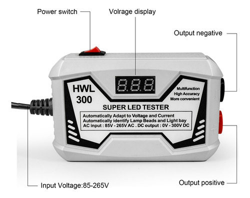 Testador De Esferas De Lâmpada Led Para Todos Os Reparos De