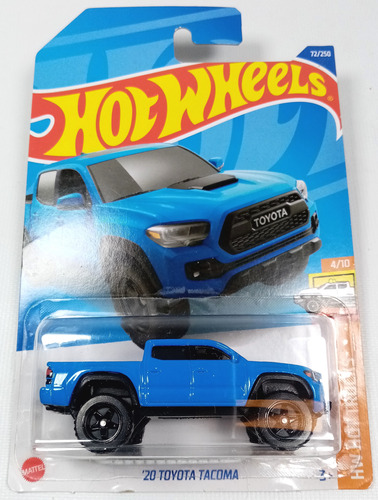Hotwheels Camioneta '20 Toyota Tacoma Hw Hot Trucks Azul