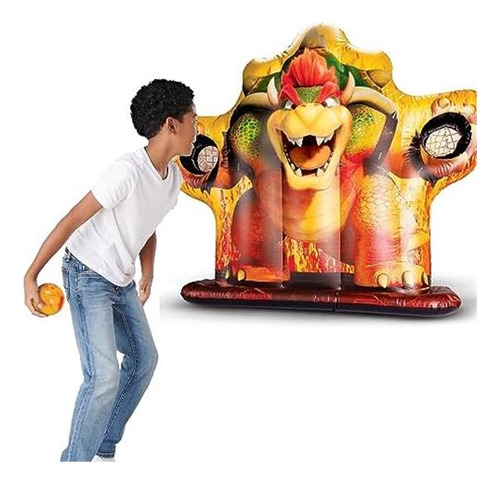 El Super Mario Bros Juego Deportivo Inflable De Bowser De O