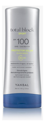 Protector Solar Total Block Sport De Yan - g a $500