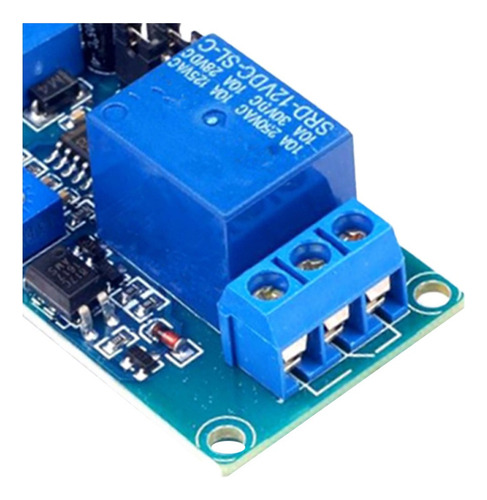 2xdc 12v Delay Timer Relay Módulo De Circuito De Retardo De