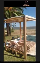 Comprar Camastro Reposera Madera Eucaliptus
