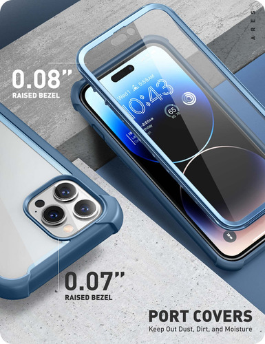 Phone Case I-blason Ares For iPhone 14 Pro 6.1'' W/ Screen P