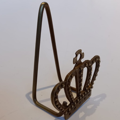 Imagen 4 de 7 de Servilletero Metal Corona Cobre Vintage Chapadeco