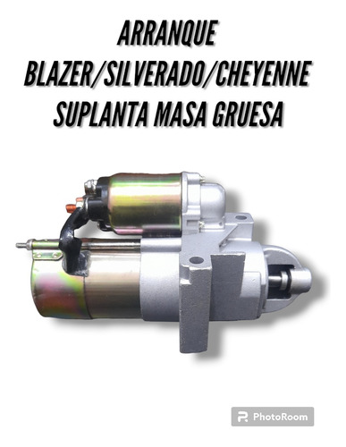 Arranque Blazer/silverado/cheyenne Suplanta Masa Gruesa 