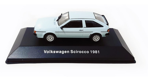 Miniatura Coleção Volkswagen Edição 39 Scirocco 1981 - 1/43