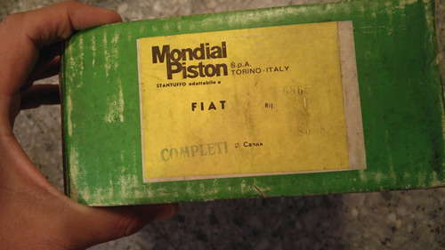 Pistones Mondial Originales Fiat 1500 125 600