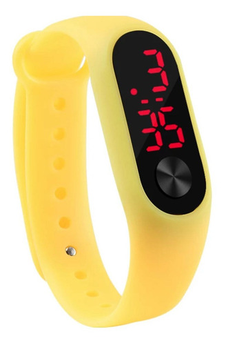 Kit 5 Relógio Pulseira Esporte Digital Led Colors Atacado