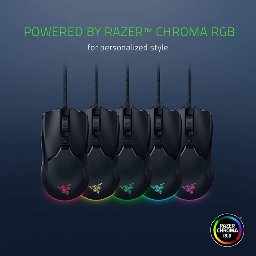 Mouse gamer de juego Razer Viper Mini negro