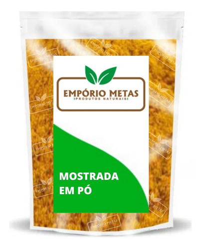 Mostarda Em Pó 250g - Empório Metas