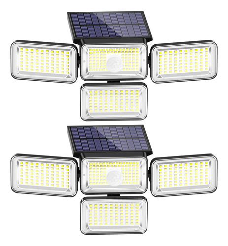 Luces Solares Para Exteriores, 270 Led De 3000 Lmenes, Luz P