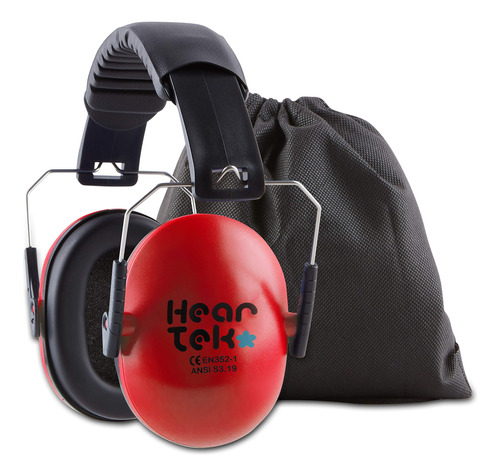 Heartek - Auriculares De Proteccion Para Ninos Con Bolsa De 