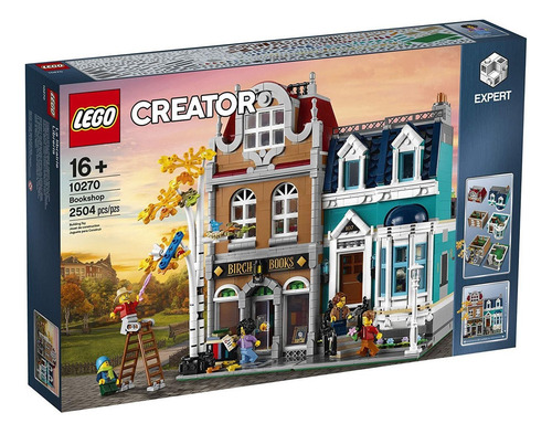 Bloques para armar Lego Creator Expert Bookshop 2504 piezas en caja