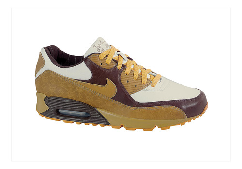 Zapatillas Nike Air Max 90 Wheat Skulls Urbano 313650-271   