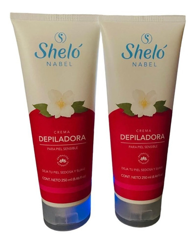 2 Pack Crema Depiladora Shelo