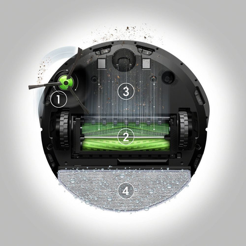 Irobot Roomba Combo I5+ Robot Aspirador Y Trapeador Con Vaci