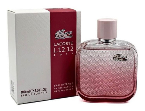 Perfume Lacoste Pure Pour Elle Rose Intense 100 Ml Edt Mujer