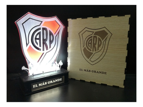 Lámpara 3d  Led Personalizada Con Caja Decorada 