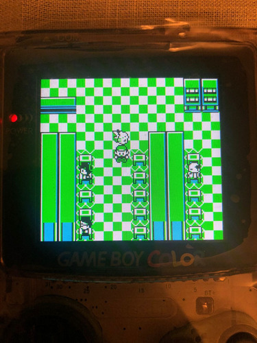 Nintendo Game Boy Color C/ Tela Ips 2.6 Polegadas Clear Purple