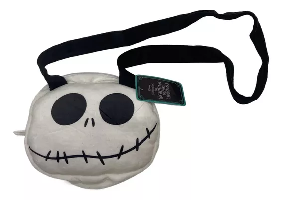 Bolso Peluche Jack Skellington Con Correa Costplay Cara