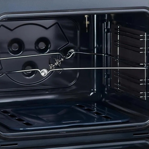 Imagen 5 de 7 de Horno empotrable a gas con grill eléctrico (Multigas) Ariston GA3 124 C IX A 75L gris 220V-240V