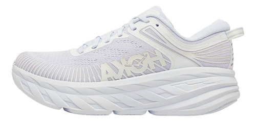 Tenis Hoka Bondi 7 Mujer 1110519-wwh Correr Comodo Suave