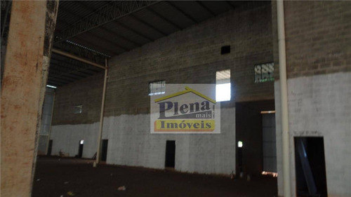 Barracão Comercial Para Locação, Chácara Bela Vista, Sumaré. - Ba0017