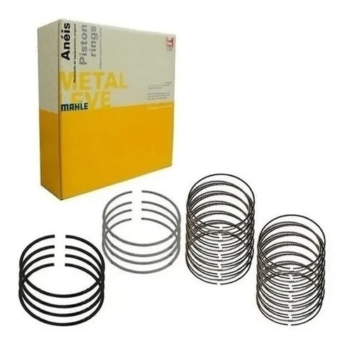Pistão Com Anel Saveiro Power Ea111 1.6 8v Metal Leve 0,50mm